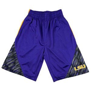 Vintage Colosseum LSU Tigers Basketball Gym Running Shorts Men S